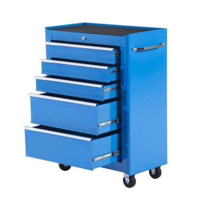 Cheap 26inch 5 drawers car-care kit tool Cabinet with wheels