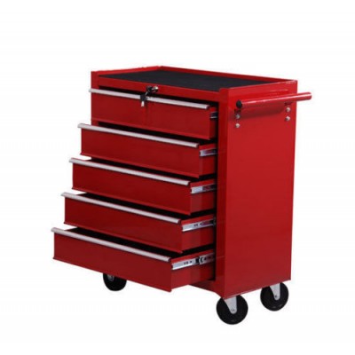 Cheap 26inch 5 drawersCabinet Type tool box with pull handle