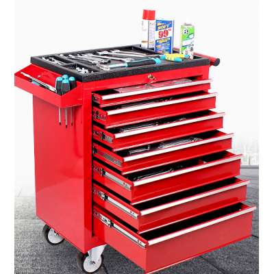 Professional 7 Drawers and side a tray Tool Cabinet